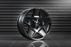 Ineos Grenadier Wide Body Package - Mondail Retro RS-Forged Light Alloy Wheel & 40mm Fender Flares - Satin Black