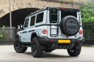 Ineos Grenadier Wide Body Package - Mondail Retro RS-Forged Light Alloy Wheel & 40mm Fender Flares - Satin Black