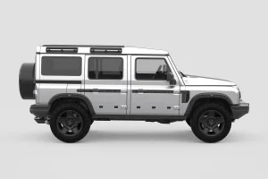 Ineos Grenadier Wide Body Package - Mondail Retro RS-Forged Light Alloy Wheel & 40mm Fender Flares - Satin Black