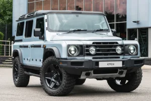 Ineos Grenadier Wide Body Package - Mondail Retro RS-Forged Light Alloy Wheel & 40mm Fender Flares - Satin Black