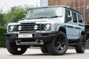 Ineos Grenadier Wide Body Package - Mondail Retro RS-Forged Light Alloy Wheel & 40mm Fender Flares - Satin Black