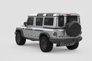 Ineos Grenadier Wide Body Package - G22 RS-Forged Wheels & 40mm Fender Flares - Satin Black