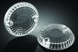 Kawasaki Vulcan 1600 Mean Streak Turn Signal Lenses - Kuryakyn - Replacement - Clear - `02-`08
