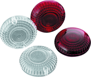 Yamaha Royal Star Turn Signal Lenses & Bezels - Kuryakyn - Replacement - Clear - `99-`11