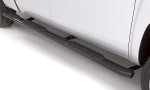 Ford F-250 Super Duty Nerf Bars - LUND - 5 Inch Oval Wheel-To-Wheel - Black - `99-`16