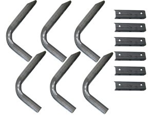 Jeep Commander Running Board Mounting Bracket Kit - LUND - EZ - Brite - `06-`10 Jeep Commander Running Board Mounting Bracket Kit - LUND - EZ - Brite - `06-`10