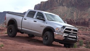 Dodge Ram 2500 Bull Bar - LUND - 3.5 Inch Oval with LED Light Bar - Black - `10-`17