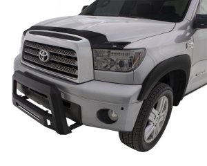Toyota Sequoia Bull Bar - Front - LUND - Revolution Bull Bar with Integrated Off-road LED Light Bar - Matte Black - `08-`17