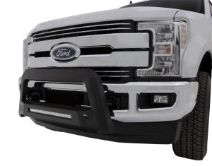 Ford F-250 Super Duty Fender Flares - LUND - Revolution Bull Bar - Black - Smooth - `17-`19