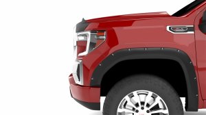Chevrolet Silverado 3500HD Fender Flares - Front + Rear - LUND - RX-Rivet Style - Black - `20-`27 Chevrolet Silverado 3500HD Fender Flares - Front + Rear - LUND - RX-Rivet Style - Black - `20-`27