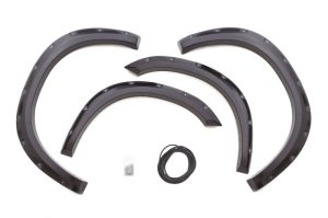 Dodge Ram 1500 Fender Flares - Front + Rear - LUND - RX-Rivet Style - Smooth Black - `02-`08 Dodge Ram 1500 Fender Flares - Front + Rear - LUND - RX-Rivet Style - Smooth Black - `02-`08
