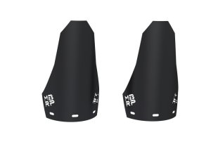 Can-Am Maverick R Shock Guards - Rear - MBRP - Black-Coated Aluminized Steel - Black - 2024+ Can-Am Maverick R Shock Guards - Rear - MBRP - Black-Coated Aluminized Steel - Black - 2024+