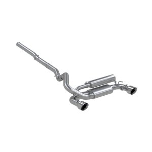 Ford Focus RS Performance Exhaust - Dual Rear Exit - MBRP - Cat Back, Armor Lite Series, Aluminized - `16-`27