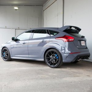 Ford Focus RS Performance Exhaust - Dual Rear Exit - MBRP - Cat Back, Armor Lite Series, Aluminized - `16-`27