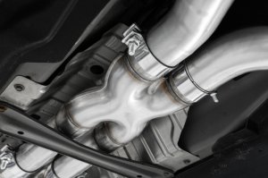 Infiniti Q60 Performance Exhaust - Dual Rear Exit - MBRP - Armor Pro Cat Back, T304 Stainless Steel - `17-`27