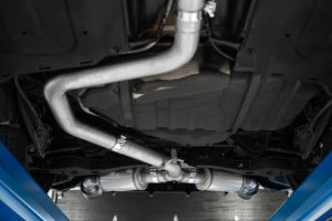 Hyundai Veloster N Performance Exhaust - Rear - MBRP - Cat Back, Dual Split Rear Exit, T304 Stainless - Carbon Fiber - `19-`27 Hyundai Veloster N Performance Exhaust - Rear - MBRP - Cat Back, Dual Split Rear Exit, T304 Stainless - Carbon Fiber - `19-`27