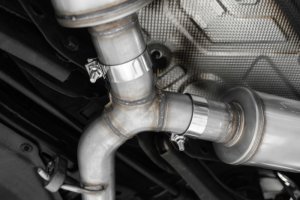 Hyundai Veloster N Performance Exhaust - Rear - MBRP - Cat Back, Dual Split Rear Exit, T304 Stainless - Carbon Fiber - `19-`27 Hyundai Veloster N Performance Exhaust - Rear - MBRP - Cat Back, Dual Split Rear Exit, T304 Stainless - Carbon Fiber - `19-`27