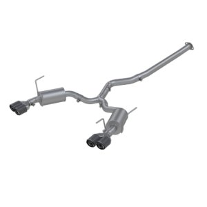 Subaru WRX STI Performance Exhaust - Dual Split Rear Exit - MBRP - 304 Street Version - `15-`19 Subaru WRX STI Performance Exhaust - Dual Split Rear Exit - MBRP - 304 Street Version - `15-`19