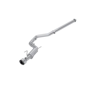 Subaru WRX Performance Exhaust - Single Rear Exit - MBRP - Armor Lite Cat Back, Aluminized Steel, 3 in. Tubing, 5.0 in. Tip - 2022+ Subaru WRX Performance Exhaust - Single Rear Exit - MBRP - Armor Lite Cat Back, Aluminized Steel, 3 in. Tubing, 5.0 in. Tip - 2022+