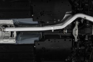 Subaru WRX Performance Exhaust - Single Rear Exit - MBRP - Armor Lite Cat Back, Aluminized Steel, 3 in. Tubing, 5.0 in. Tip - 2022+ Subaru WRX Performance Exhaust - Single Rear Exit - MBRP - Armor Lite Cat Back, Aluminized Steel, 3 in. Tubing, 5.0 in. Tip - 2022+