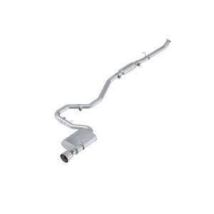 Honda Civic Performance Exhaust - Single Rear Exit - MBRP - Cat Back AL (Aluminized Steel) - `22-`26