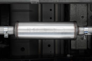 GMC Canyon Performance Exhaust - MBRP - Cat Back, Single Side Exit, Armor BLK Series - Black - `23-`27