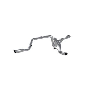 GMC 1500 Classic Performance Exhaust - Dual Split Side Exit - MBRP - Cat Back, Armor Lite Series - `03-`07