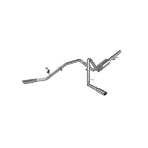 GMC 1500 Performance Exhaust - MBRP - Cat Back Dual Split Side, Armor Lite Series - 2009