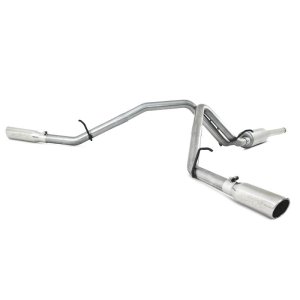 GMC 1500 Performance Exhaust - MBRP - Cat Back Dual Split Side, Armor Lite Series - 2009