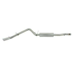 GMC Yukon Performance Exhaust - Single Side Exit - MBRP - Cat Back, Armor Plus, T409 Stainless Steel - 2009