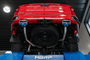 Chevrolet Silverado 1500 Performance Exhaust - Dual Rear Exit - MBRP - Cat Back, Armor Pro, T304 Stainless Steel - `19-`27
