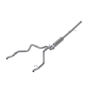Chevrolet Silverado 1500 Performance Exhaust - Dual Rear Exit - MBRP - Cat Back Armor Lite - `19-`27