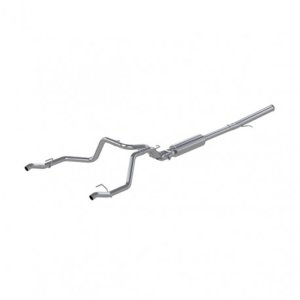 Chevrolet Silverado 1500 Performance Exhaust - Dual Rear Exit - MBRP - Cat Back Armor Lite - `19-`27