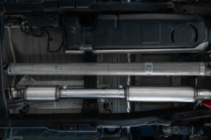 GMC Sierra 2500 HD Performance Exhaust - MBRP - Axle Back, Armor Lite, Installer Series, Aluminized - `20-`27