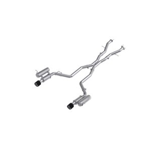 Dodge Durango Performance Exhaust - Dual Rear Exit - MBRP - Armor Pro Cat Back with Carbon Fiber Tips - `11-`27