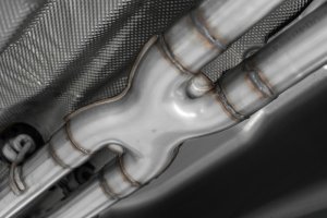 Ford Explorer ST Performance Exhaust - Dual Rear Exit - MBRP - Armor Lite Cat Back + Quad 4in. Tips - `20-`21 Ford Explorer ST Performance Exhaust - Dual Rear Exit - MBRP - Armor Lite Cat Back + Quad 4in. Tips - `20-`21