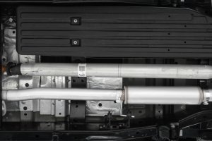 Ford F150 Performance Exhaust - MBRP - Cat Back, T409 Stainless Steel, Single Side Exit, Race Version - `21-`27