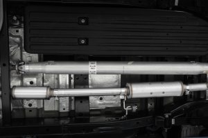 Ford F-150 Performance Exhaust - MBRP - Cat Back, Single Side, T304 Stainless Steel, Armor Pro - `21-`27