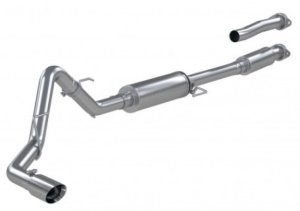 Ford F-150 Performance Exhaust - MBRP - Cat Back, Single Side, T304 Stainless Steel, Armor Pro - `21-`27