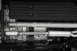 Ford F-150 Performance Exhaust - Dual Split Exit - MBRP - Armor Plus Series, T409 Stainless Steel, Cat Back - `21-`27