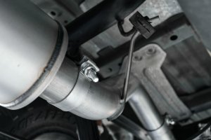 Ford Ranger Performance Exhaust - Single Side Exit - MBRP - Armor BLK Cat Back - Black - `19-`27