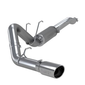 Ford F-350 Performance Exhaust - Single Side - MBRP - Cat Back, T304 Stainless Steel, Armor Pro Series - `17-`27