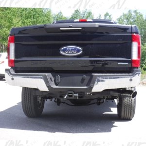 Ford F-350 Performance Exhaust - Single Side - MBRP - Cat Back, T304 Stainless Steel, Armor Pro Series - `17-`27