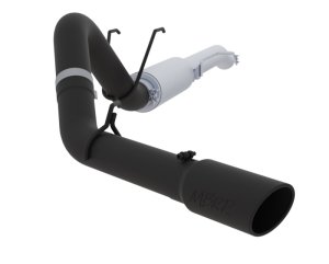 Ford F-250 Performance Exhaust - Single Side Exit - MBRP - Armor BLK Cat Back - Black - `17-`27