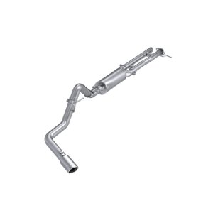 Ford Ranger Performance Exhaust - MBRP - Armor Lite Cat Back System, Single Side Exit, Aluminized Steel - `24-`27