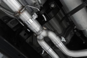 Toyota Tundra Performance Exhaust - Single Side Exit - MBRP - Dual Cat-back 4in T304 - `22-`27