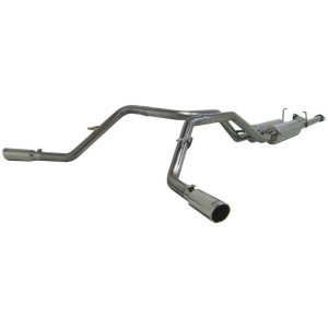 Toyota Tundra Performance Exhaust - Dual Side Exit - MBRP - Cat Back, Armor Plus, T409 Stainless Steel - `07-`09