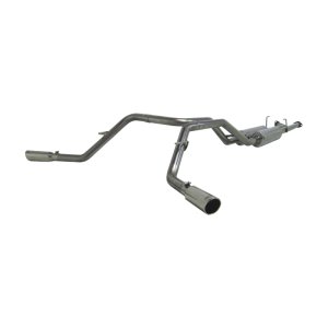 Toyota Tundra Performance Exhaust - Dual Side Exit - MBRP - Cat Back, Armor Plus, T409 Stainless Steel - `07-`09