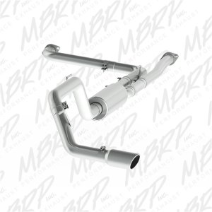 Nissan Titan Performance Exhaust - Single Side - MBRP - Armor Lite Cat Back - `16-`27