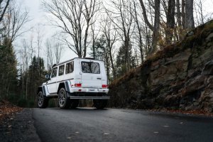 Mercedes-Benz G-Class Performance Exhaust - MBRP - Cat Back, Dual Turn Down, T304 Stainless Steel - `03-`18 Mercedes-Benz G-Class Performance Exhaust - MBRP - Cat Back, Dual Turn Down, T304 Stainless Steel - `03-`18